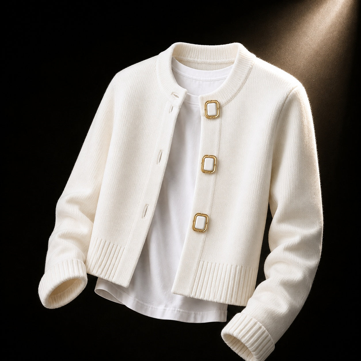 Women's Elegant Knit Cardigan