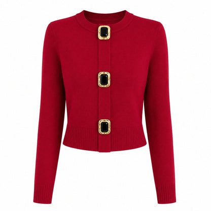 Women's Elegant Knit Cardigan