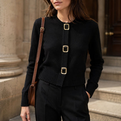 Women's Elegant Knit Cardigan