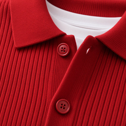 Open-Front Knitted Cardigan