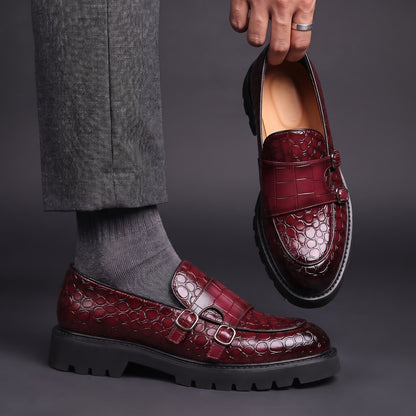 Thick Sole Business Loafers