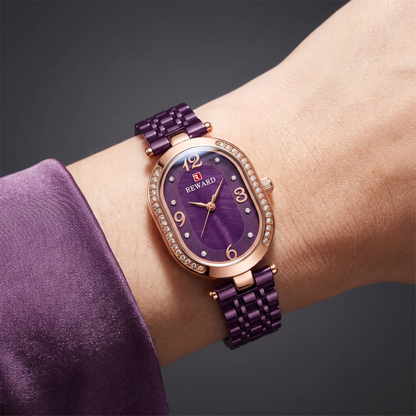 Stainless Steel Quartz Wristwatch