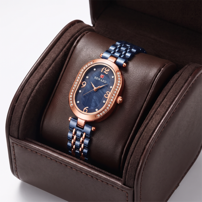Stainless Steel Quartz Wristwatch