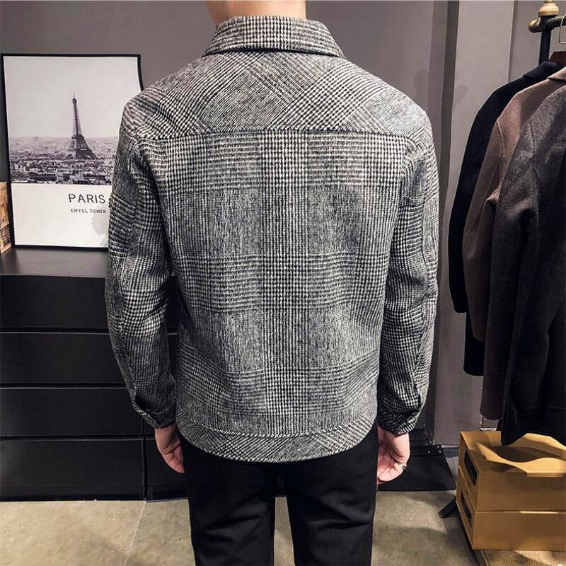 Slim-Fit Woolen Jacket