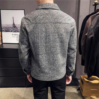 Slim-Fit Woolen Jacket