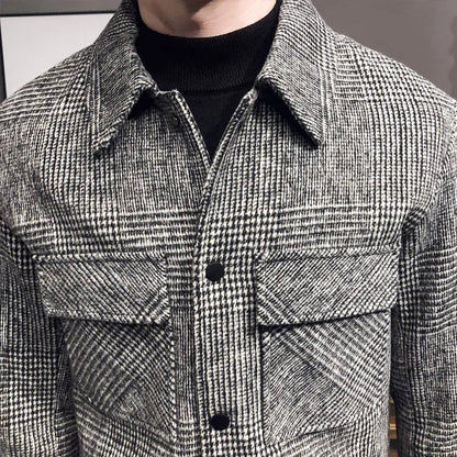 Slim-Fit Woolen Jacket