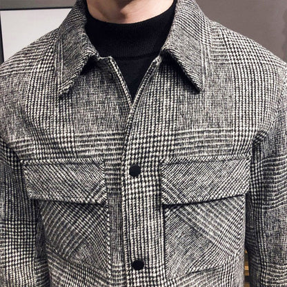 Slim-Fit Woolen Jacket