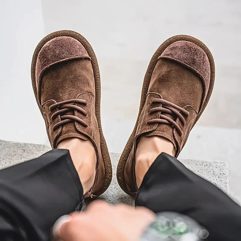 Men's Retro Low-Top Wide