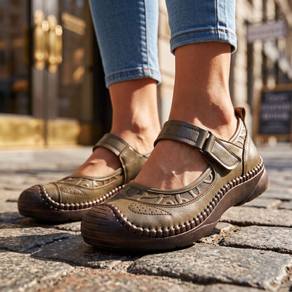 Durable Round Toe Moccasins