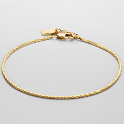Chain Square Pendant Bracelet