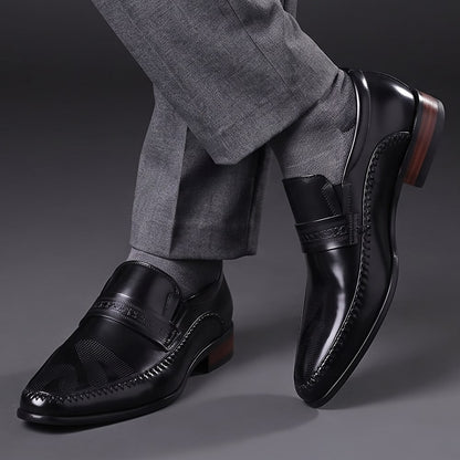 Pointed Toe Leather Shoes