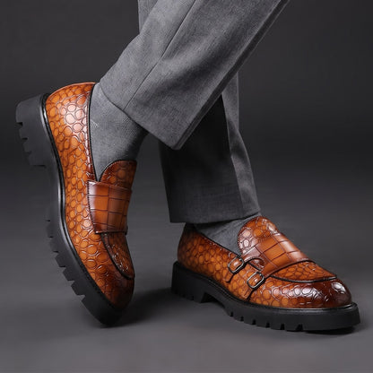 Thick Sole Business Loafers