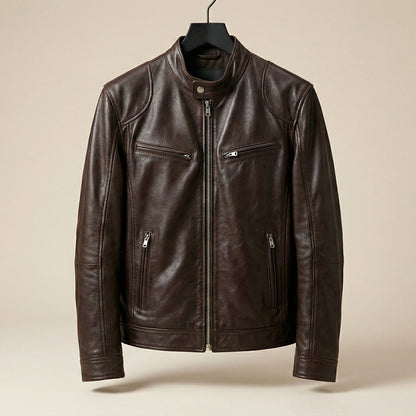 Short Coat Biker Style
