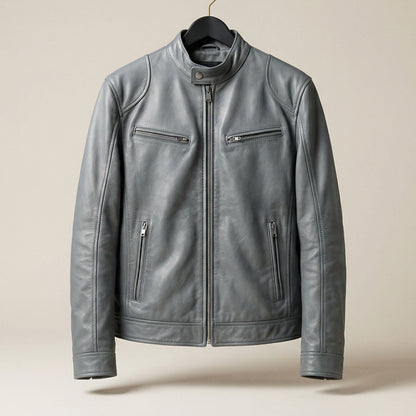 Short Coat Biker Style