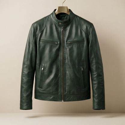 Short Coat Biker Style