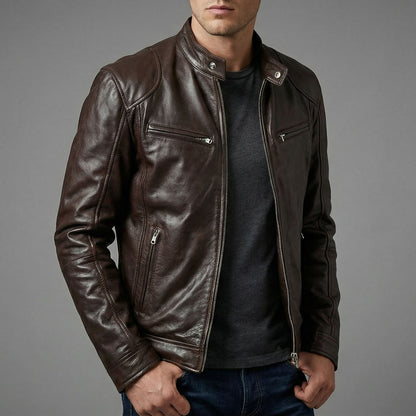 Short Coat Biker Style