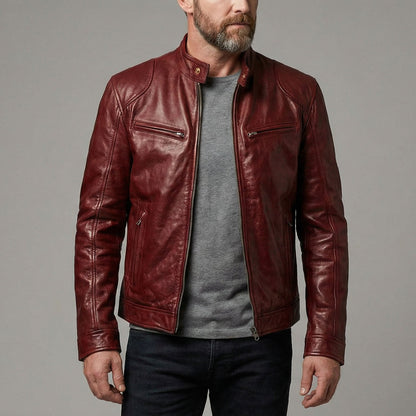 Short Coat Biker Style
