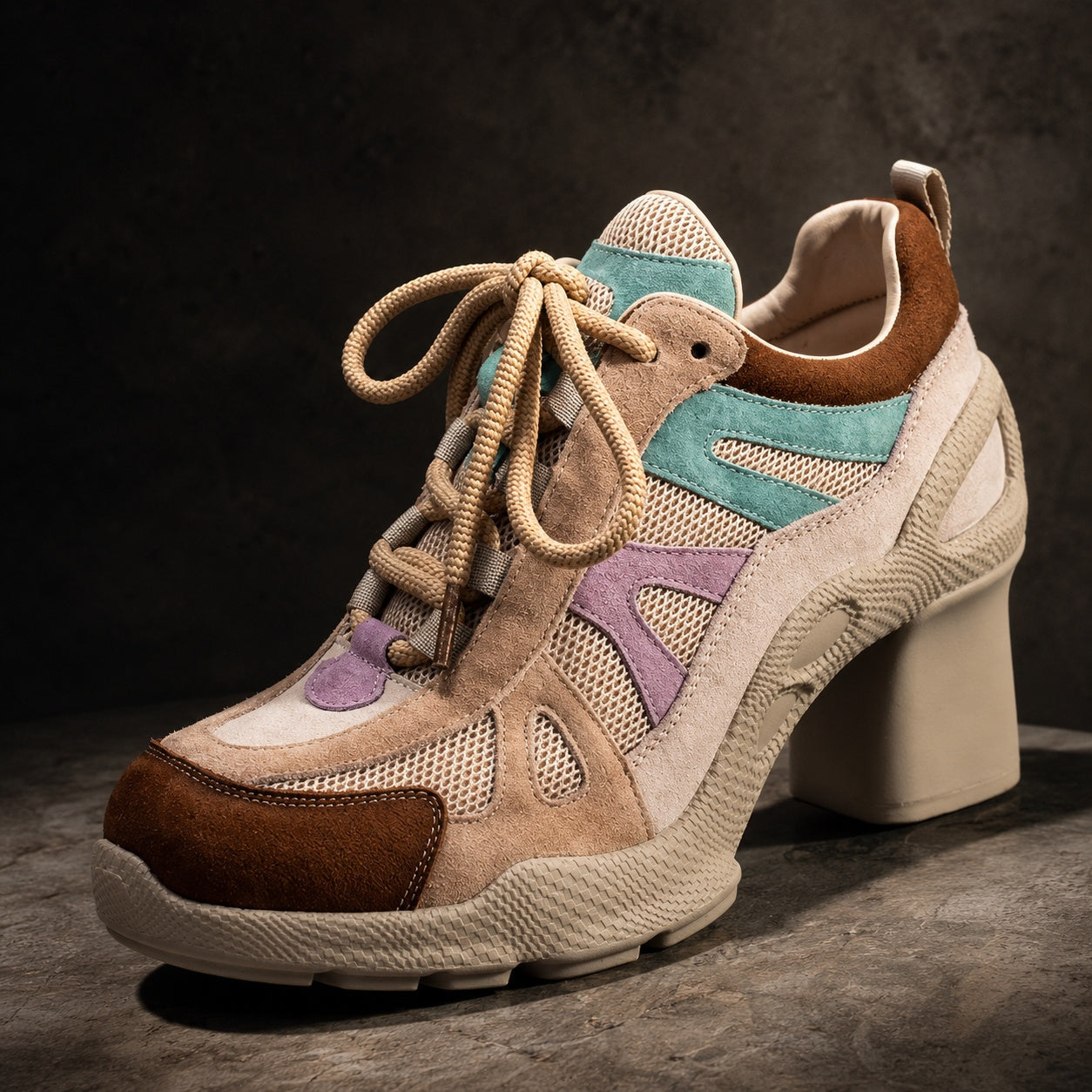 Colour High Heel Pumps