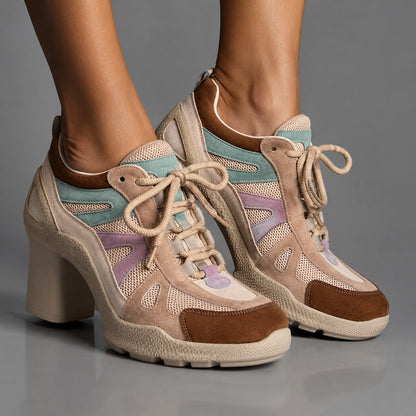 Colour High Heel Pumps
