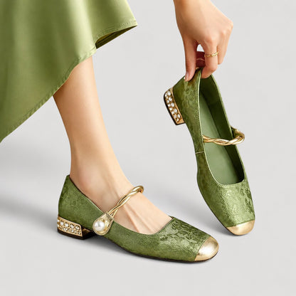 Shallow Mouth Designer Flats