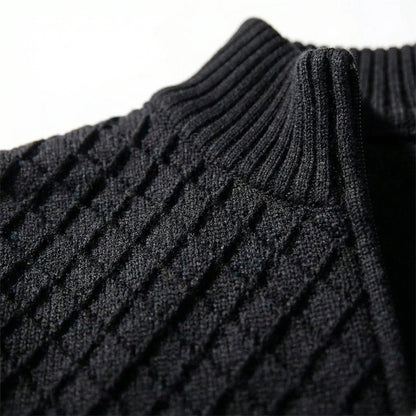 Casual Zip-Up Sweater Jacket