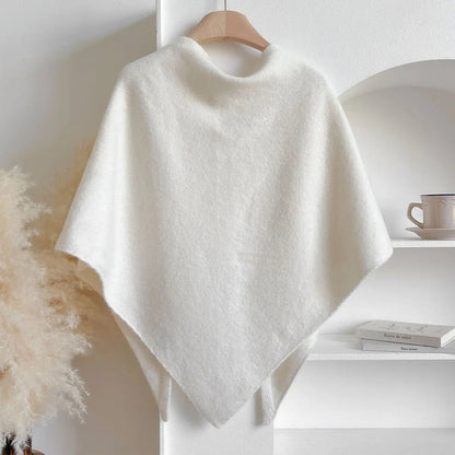 Wool Blend Triangular Shawl