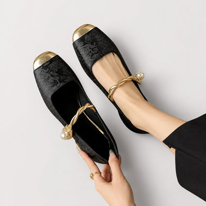Shallow Mouth Designer Flats