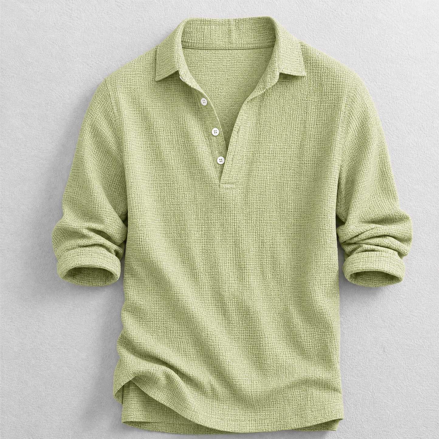 Long Sleeve Collared Pullover
