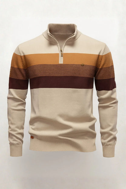 Belmont Cotton Zip Sweater